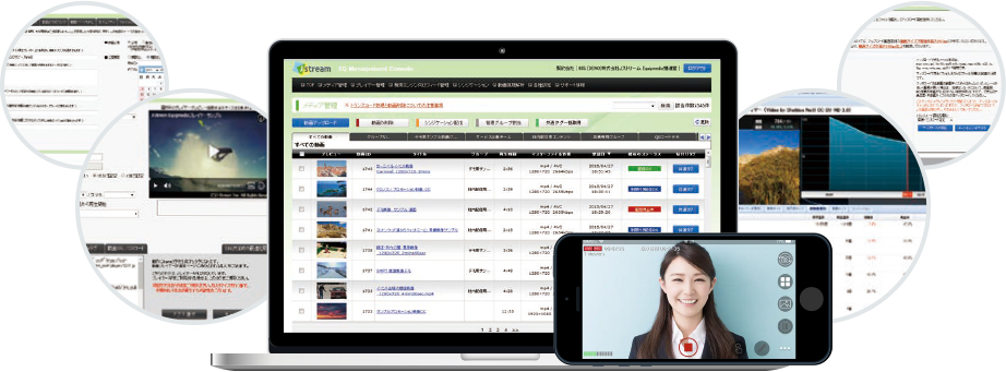 動画配信プラットフォーム J-Stream Equipmedia