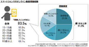 調査結果から見える動画利用の増…