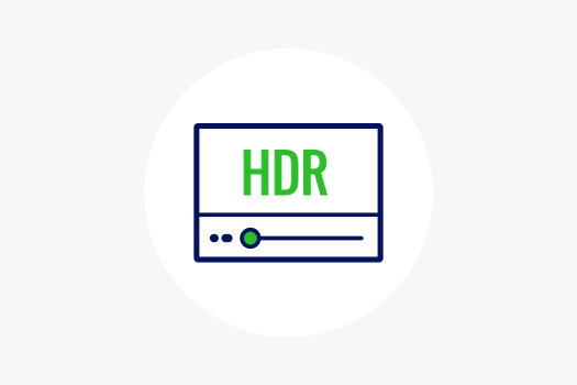 HDRのアイコン