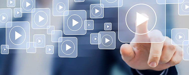 「安全性の高い、法人向け動画配信プラットフォーム」イメージ画像
