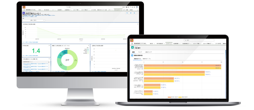 「Equipmedia 動画マーケティング for Salesforce（EQAE）」のイメージ画像
