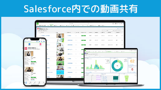 Equipmedia 動画共有ライブラリ for Salesforce（EQSF）イメージ