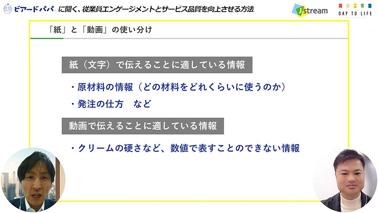 ［セミナースライド］DAY TO LIFE様　「紙」と「動画」の使い分け
